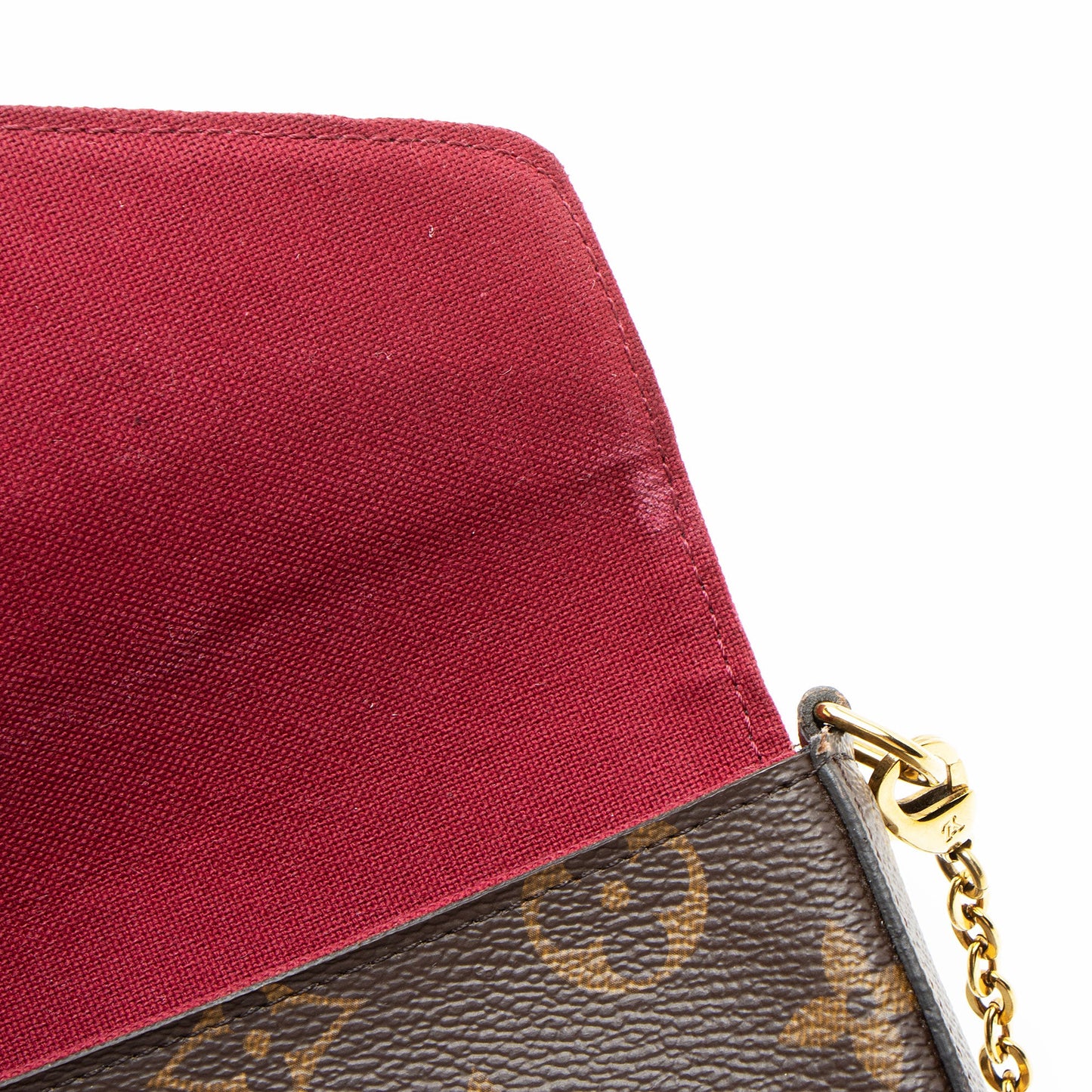 Louis Vuitton Monogram Canvas Felicie Pochette (SHF-fnjogh)