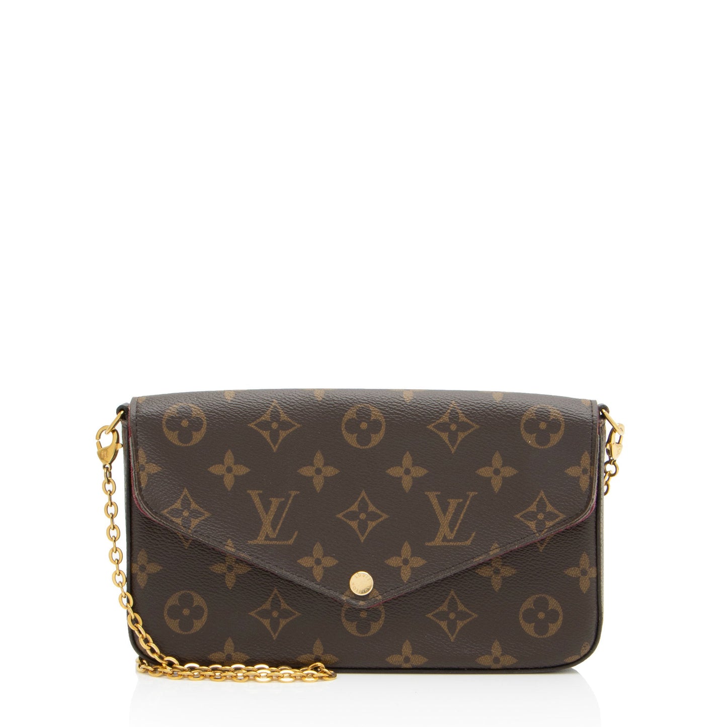Louis Vuitton Monogram Canvas Felicie Pochette (SHF-fnjogh)