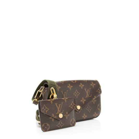 Louis Vuitton Monogram Canvas Felicie Strap & Go Crossbody