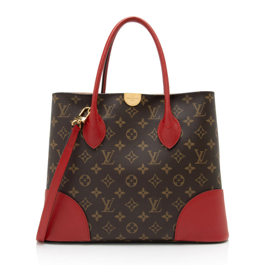 Louis Vuitton Monogram Canvas Flandrin Tote (SHF-l9NTa1)