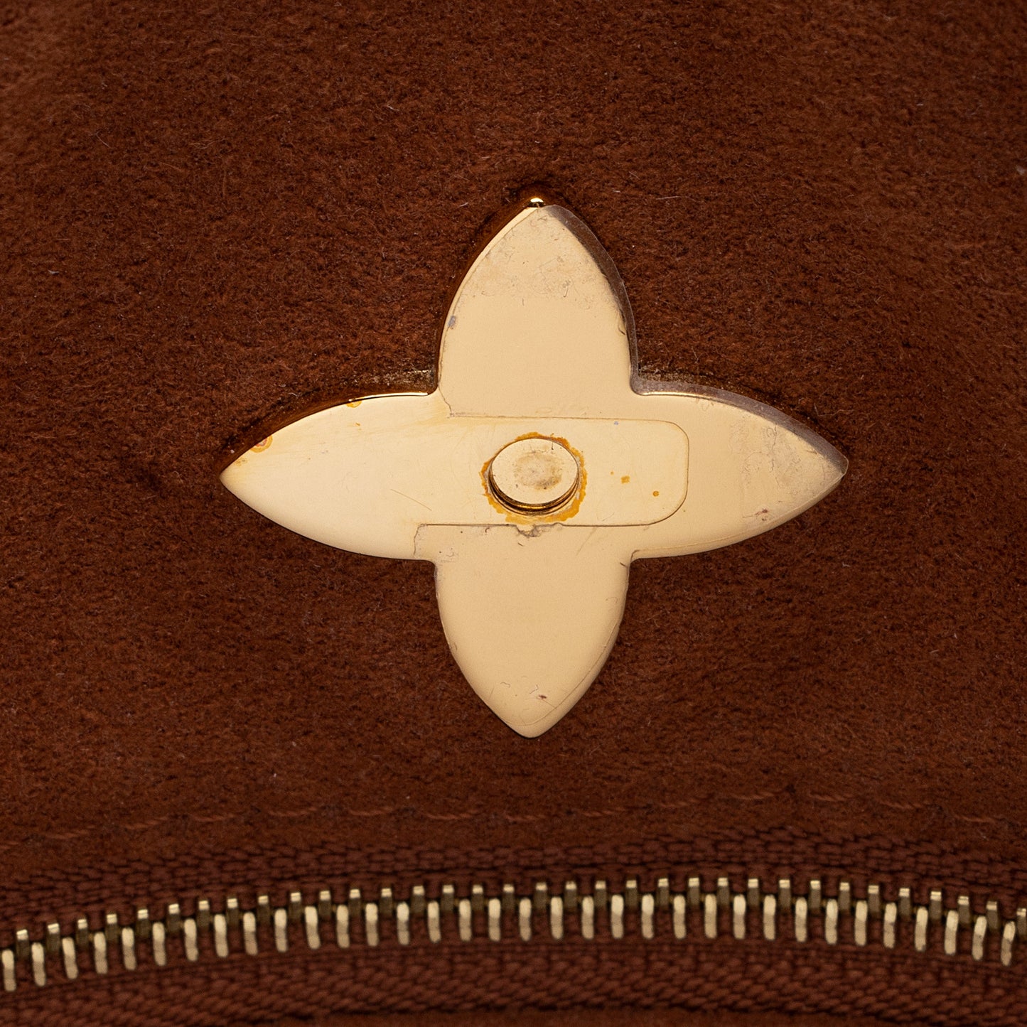 Louis Vuitton Monogram Canvas Flower Hobo (SHF-22168)