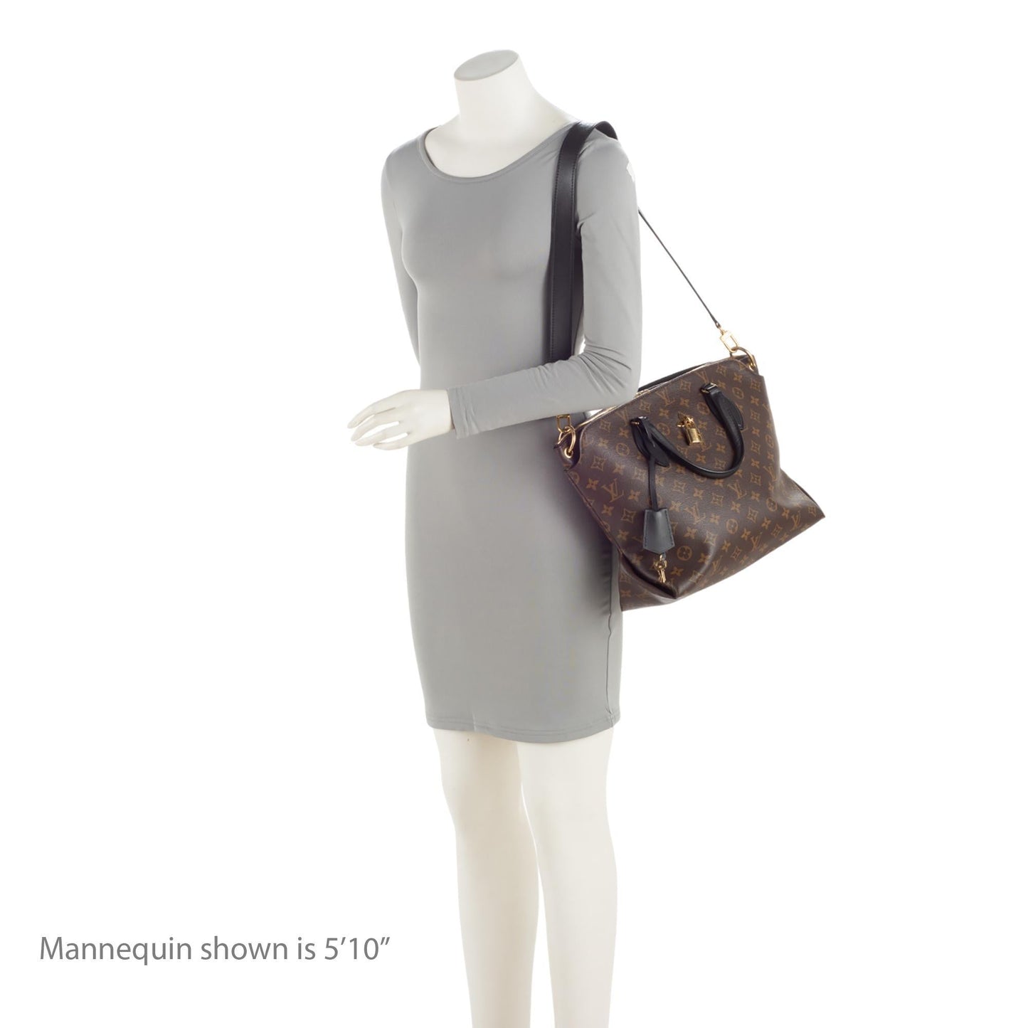 Louis Vuitton Monogram Canvas Flower MM Zip Tote (SHF-Kg9eLW)