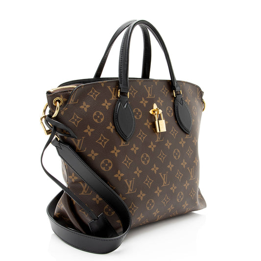 Louis Vuitton Monogram Canvas Flower MM Zip Tote