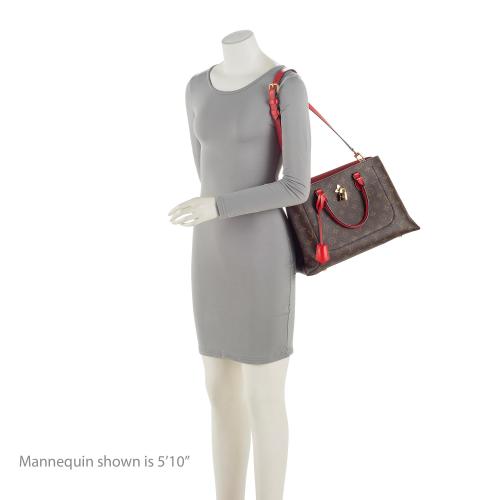 Louis Vuitton Monogram Canvas Flower Tote (SHF-hM7Oex)