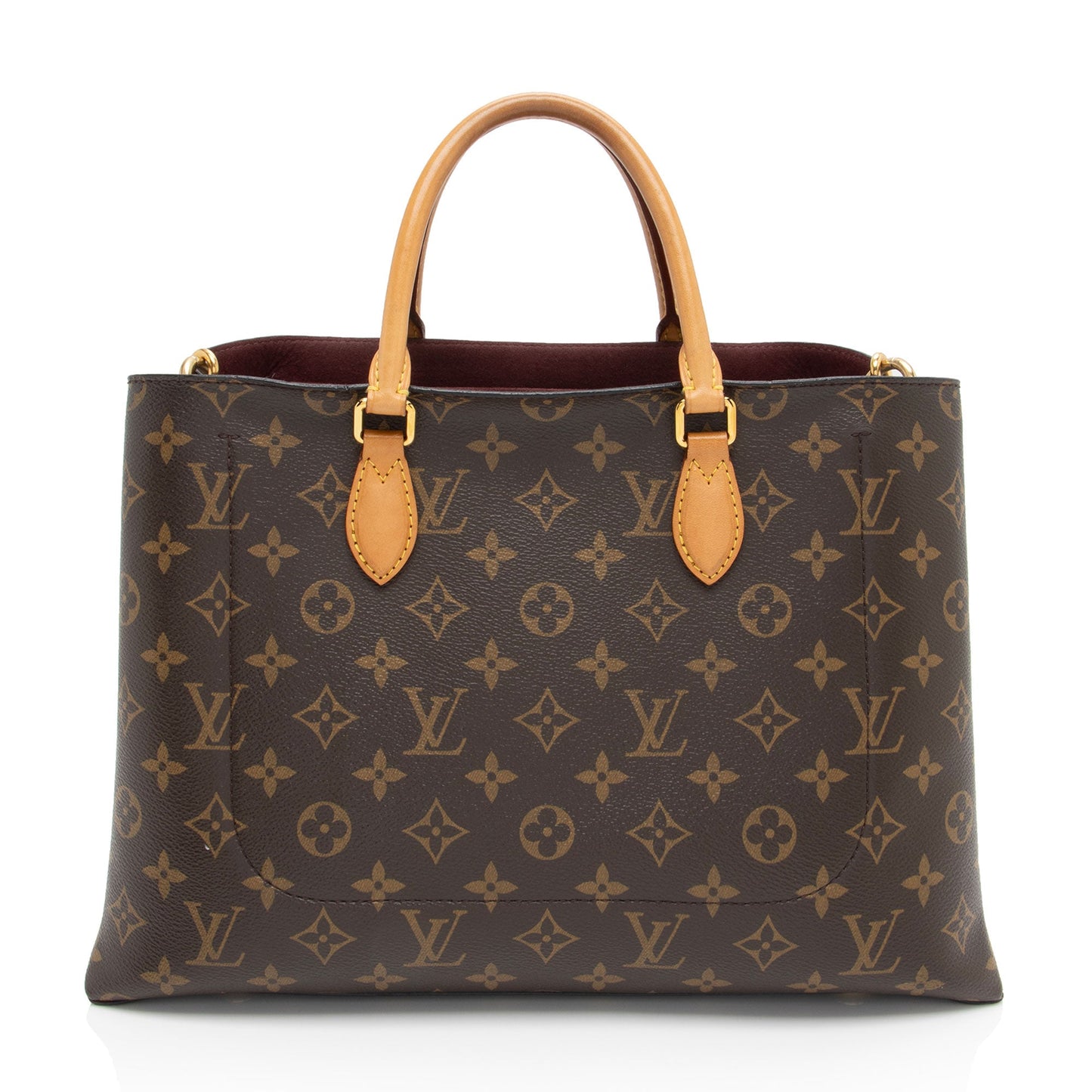 Louis Vuitton Monogram Canvas Flower Tote (SHF-SklG5A)