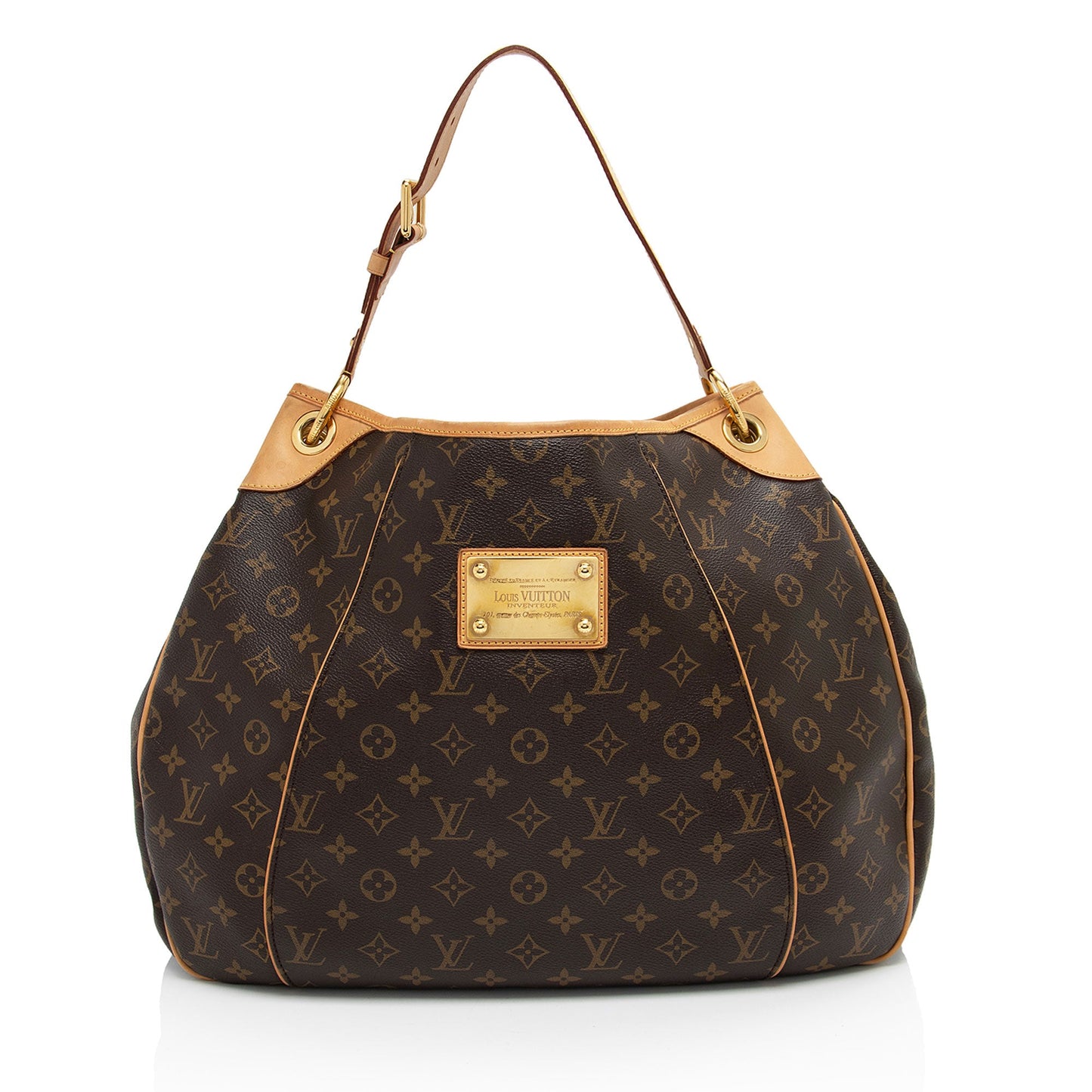 Louis Vuitton Monogram Canvas Galliera GM Shoulder Bag (SHF-95Og4k)
