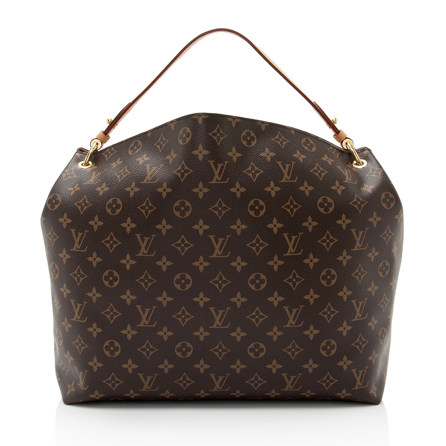 Louis Vuitton Monogram Canvas Graceful MM Hobo (SHF-ovfcpu)