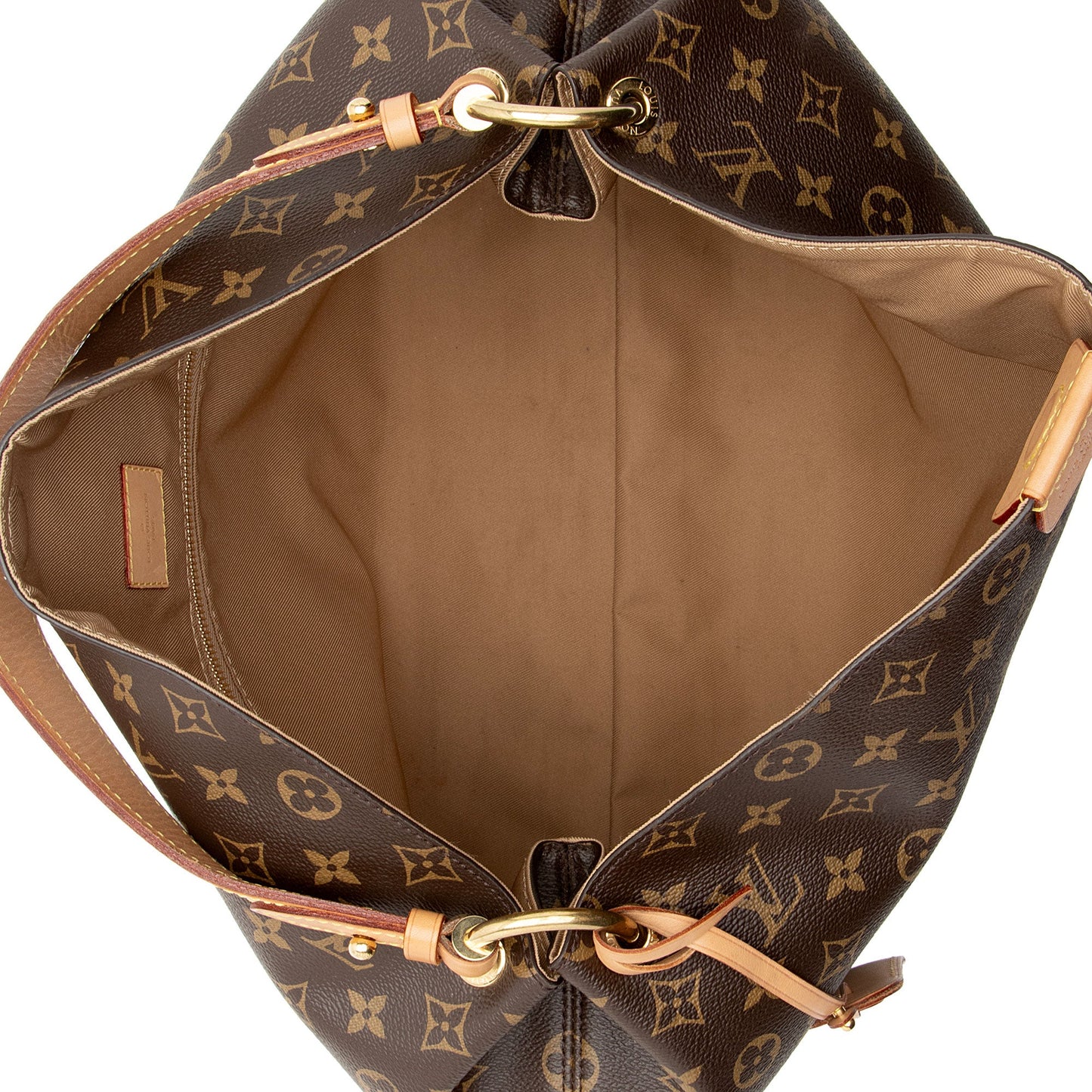 Louis Vuitton Monogram Canvas Graceful MM Hobo (SHF-ovfcpu)