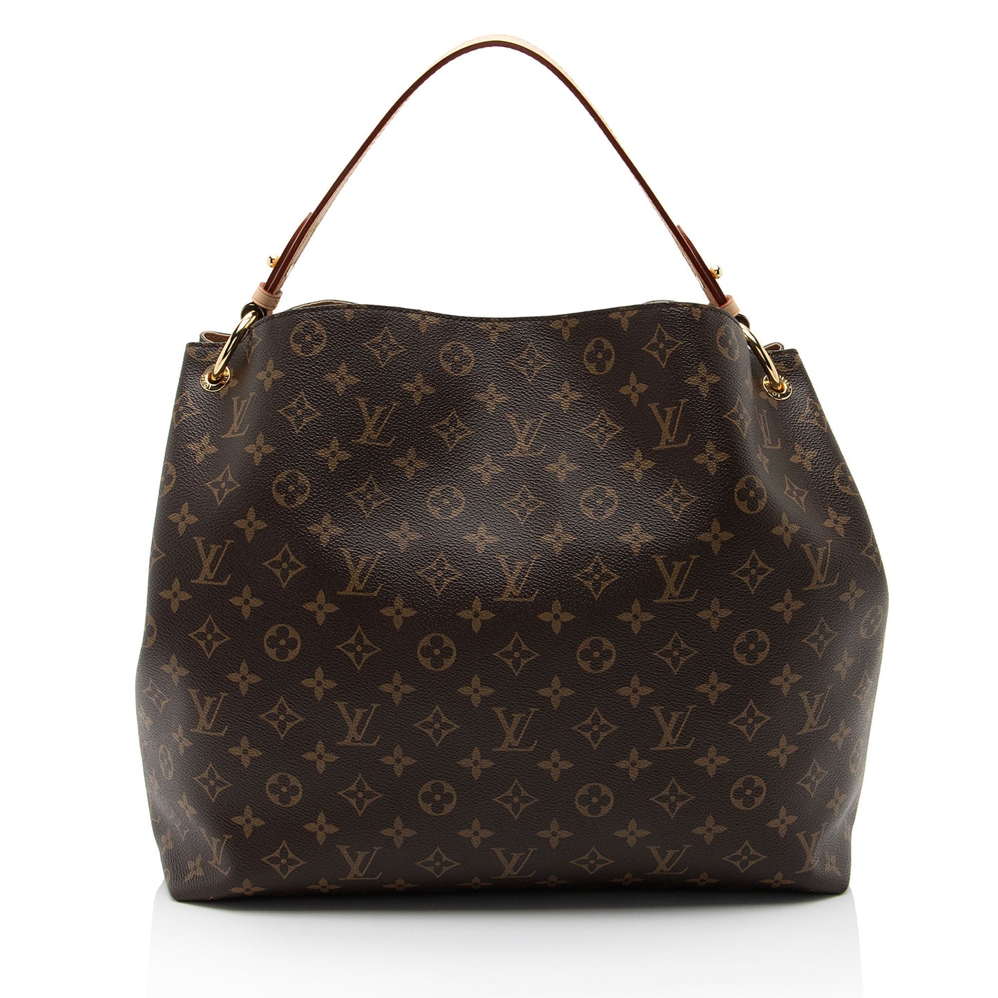 Louis Vuitton Monogram Canvas Graceful MM Hobo (SHF-1qwA9E)