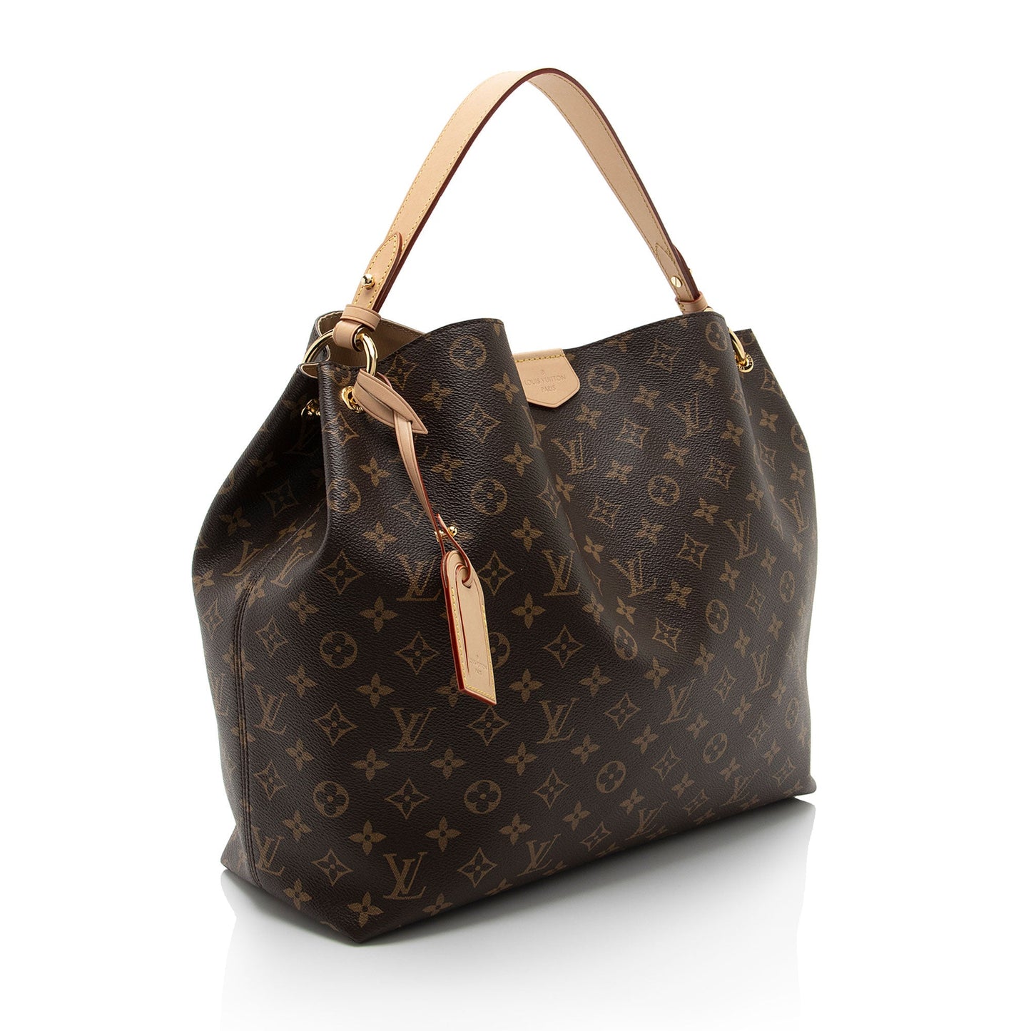 Louis Vuitton Monogram Canvas Graceful MM Hobo (SHF-1qwA9E)
