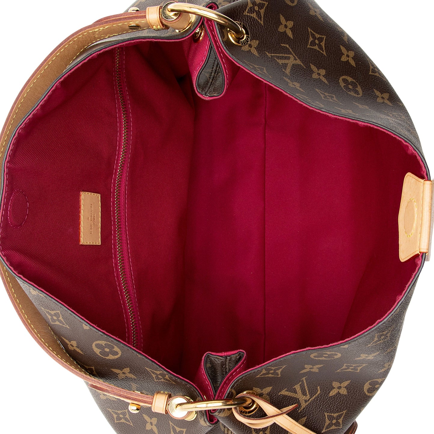 Louis Vuitton Monogram Canvas Graceful MM Hobo (SHF-9a1WVz)