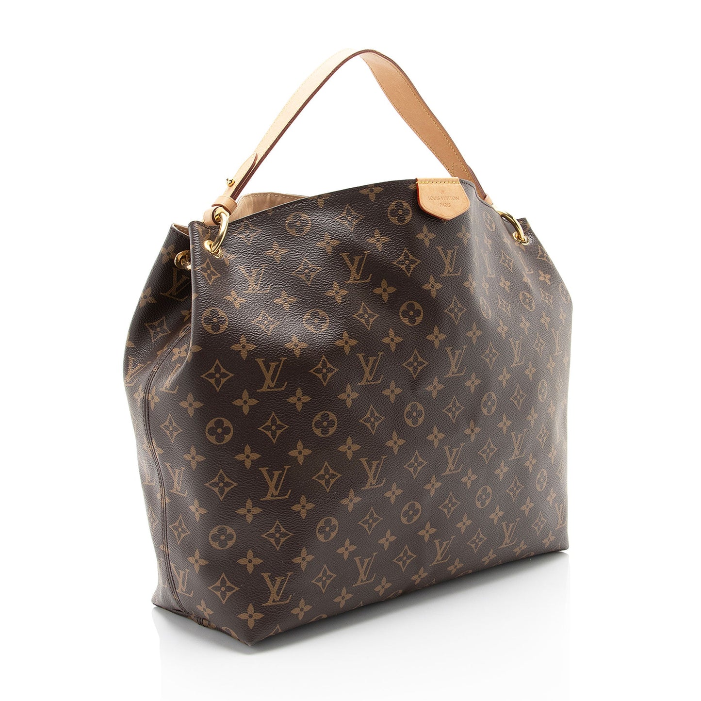Louis Vuitton Monogram Canvas Graceful MM Hobo (SHF-hxnfQB)