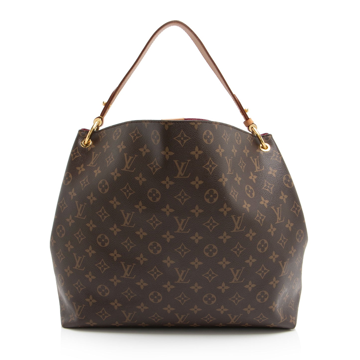 Louis Vuitton Monogram Canvas Graceful MM Hobo (SHF-Qx8RK4)