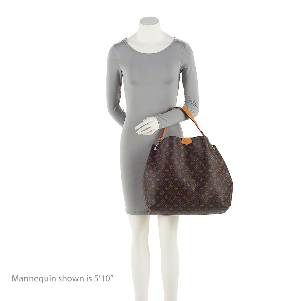 Louis Vuitton Monogram Canvas Graceful MM Hobo (SHF-Qx8RK4)