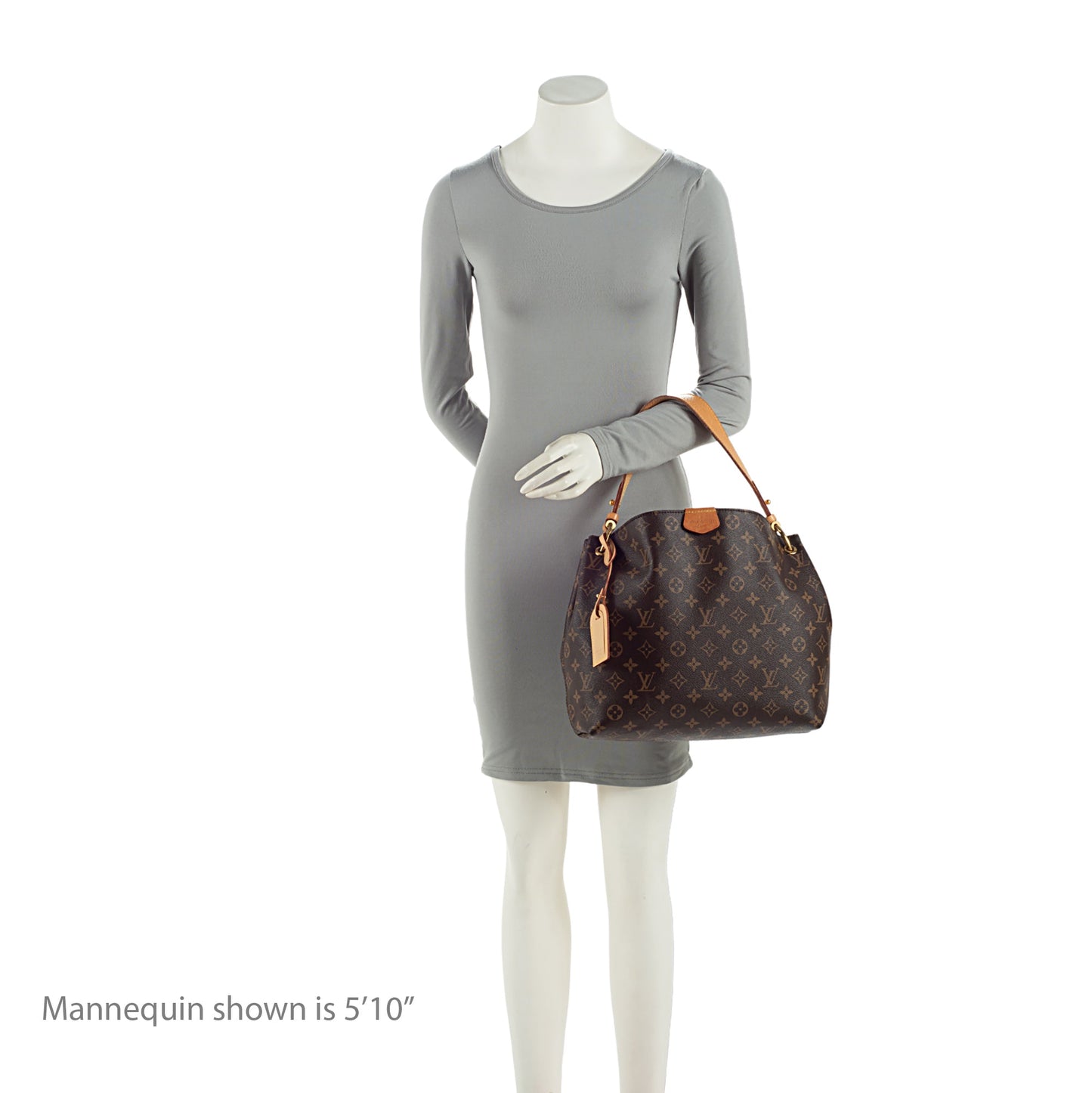 Louis Vuitton Monogram Canvas Graceful PM Hobo (SHF-jxAbZb)