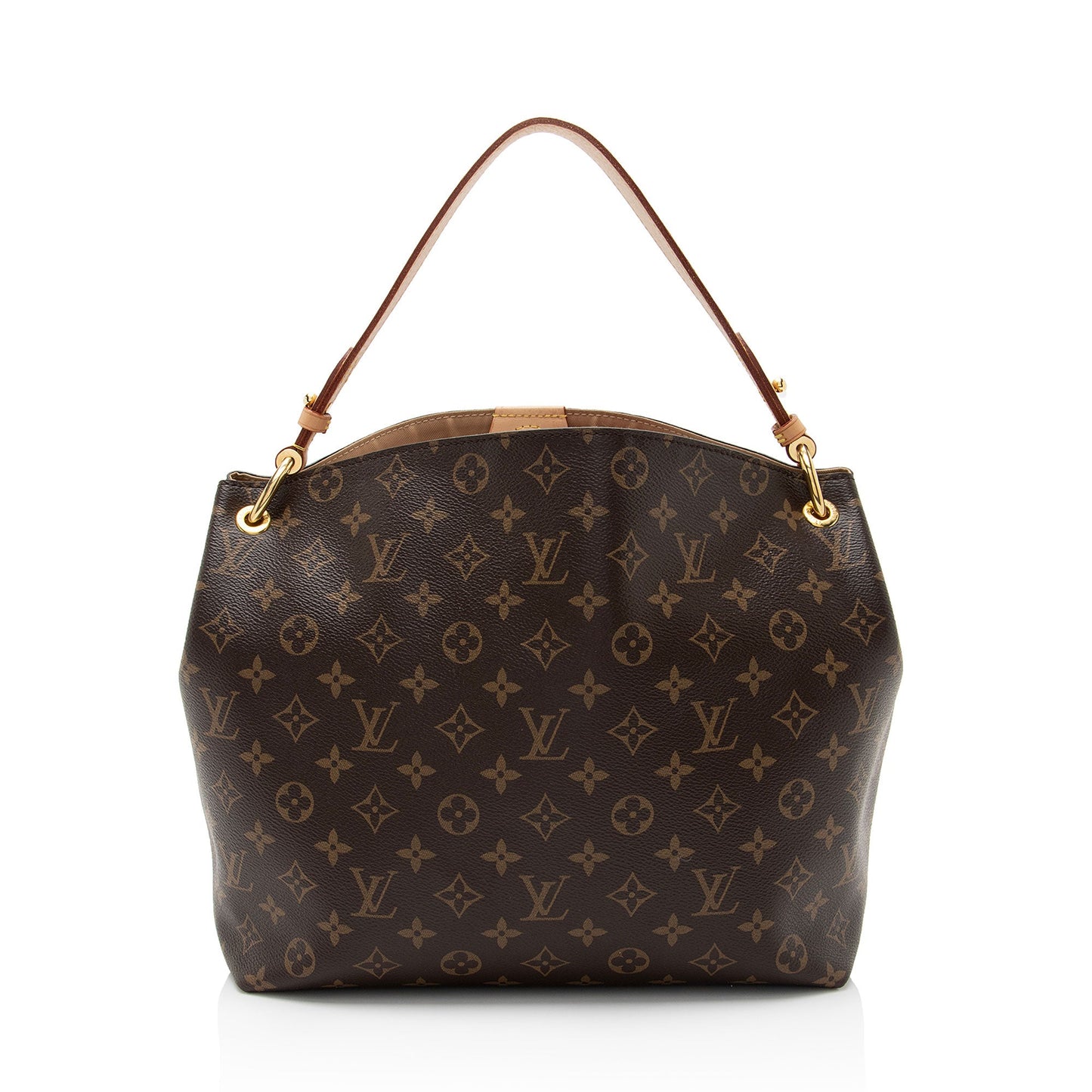 Louis Vuitton Monogram Canvas Graceful PM Hobo (SHF-3sCpYD)