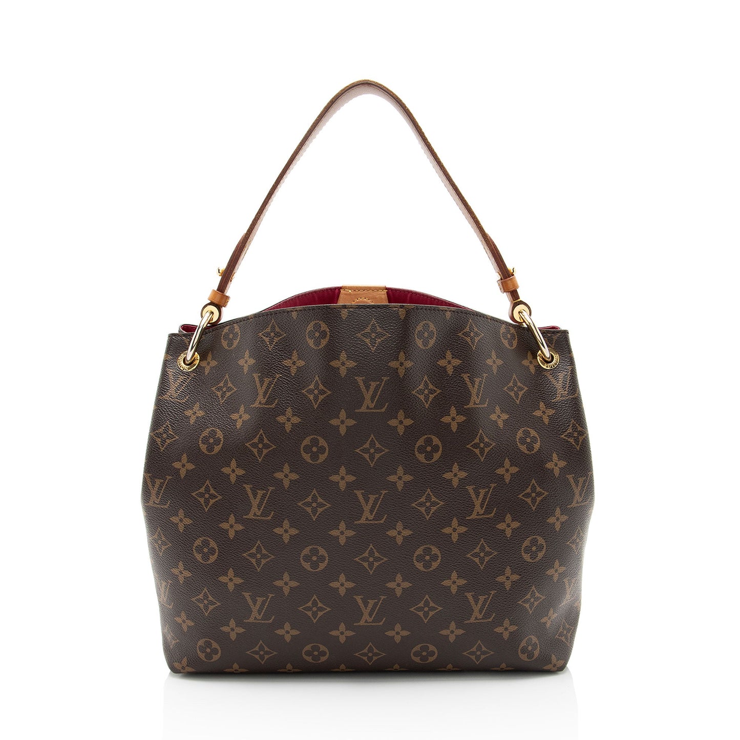 Louis Vuitton Monogram Canvas Graceful PM Hobo (SHF-dp1YDV)