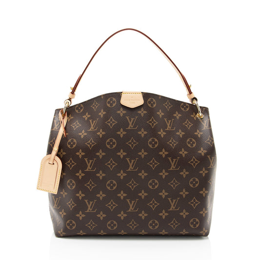 Louis Vuitton Monogram Canvas Graceful PM Hobo (SHF-FGCNkT)