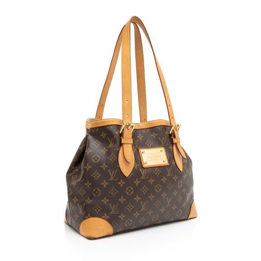 Louis Vuitton Monogram Canvas Hampstead MM Tote (SHF-mtf6IP)
