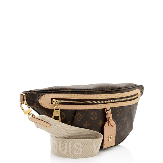Louis Vuitton Monogram Canvas High Rise Bumbag (SHF-va9Pes)
