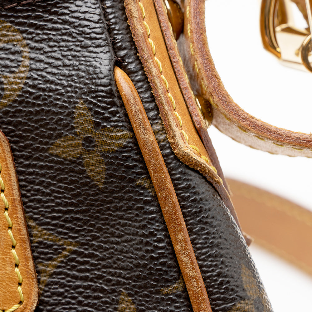 Louis Vuitton Monogram Canvas Hudson GM Shoulder Bag  -  (SHF-18402)