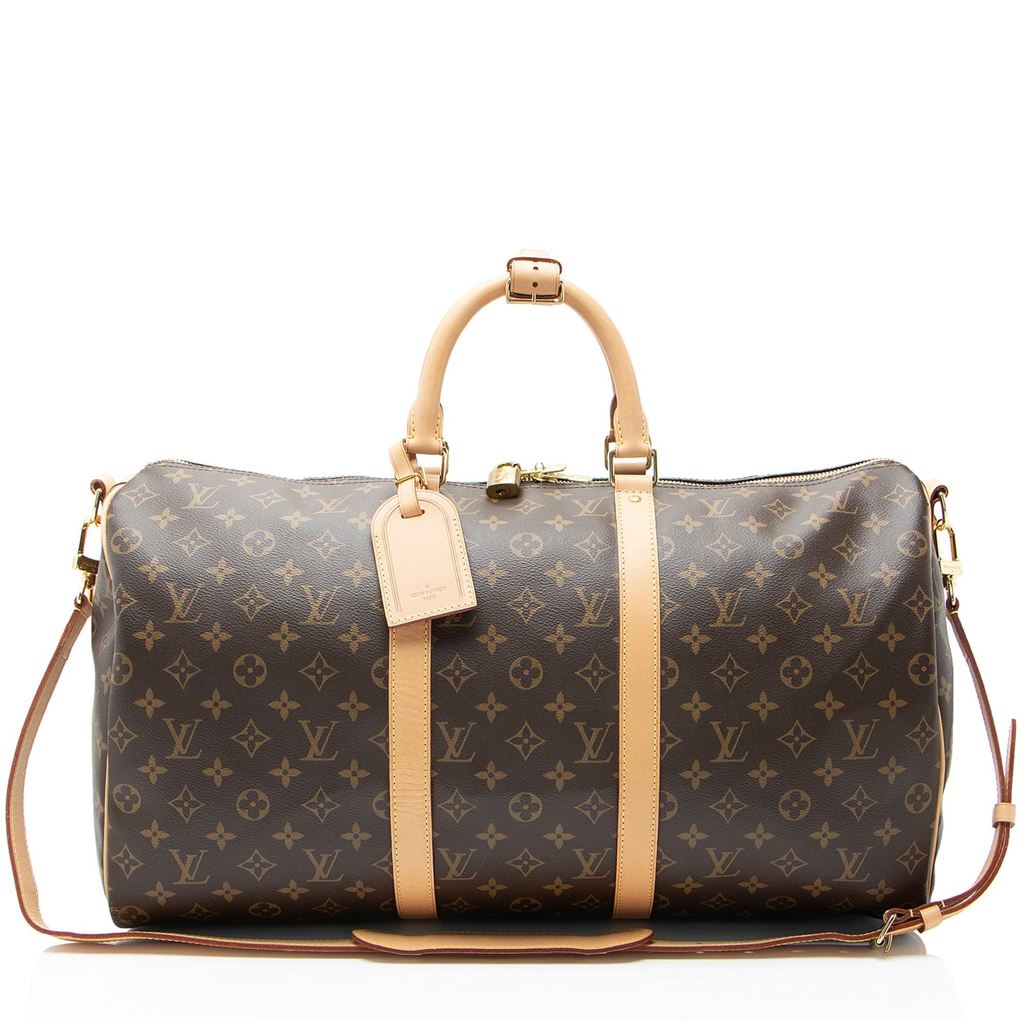 Louis Vuitton Monogram Canvas Keepall Bandouliere 50 Duffle