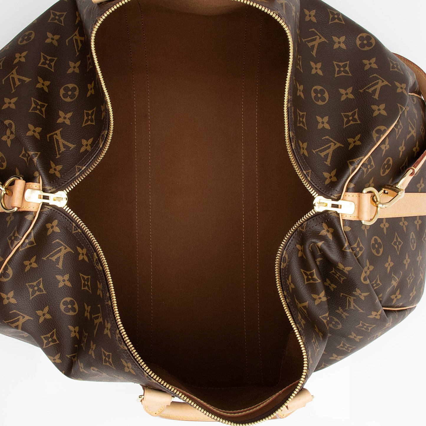Louis Vuitton Vintage Monogram Canvas Keepall Bandouliere 50 Duffle Bag (SHF-JnQc5j)