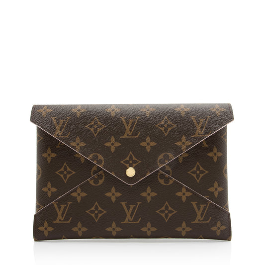 Louis Vuitton Monogram Canvas Kirigami Pochette (SHF-23111)