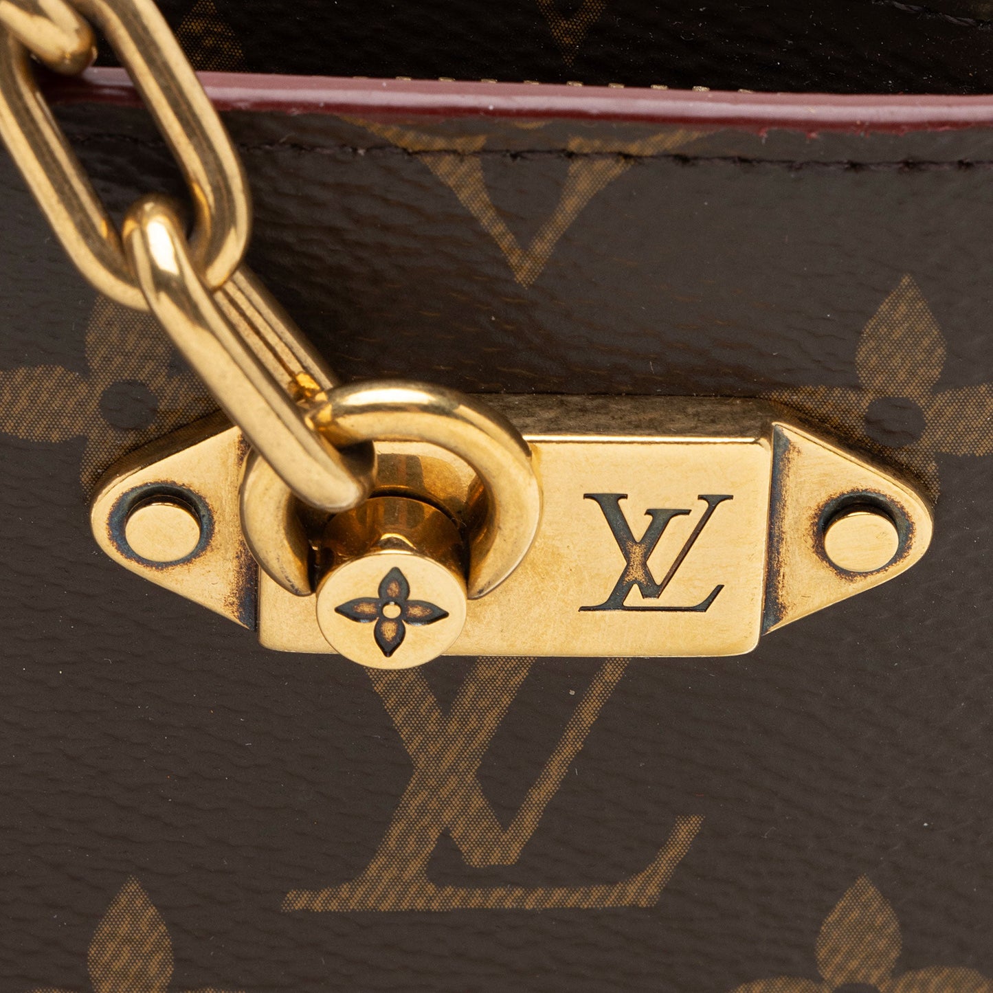 Louis Vuitton Monogram Canvas Legacy Chain Clutch