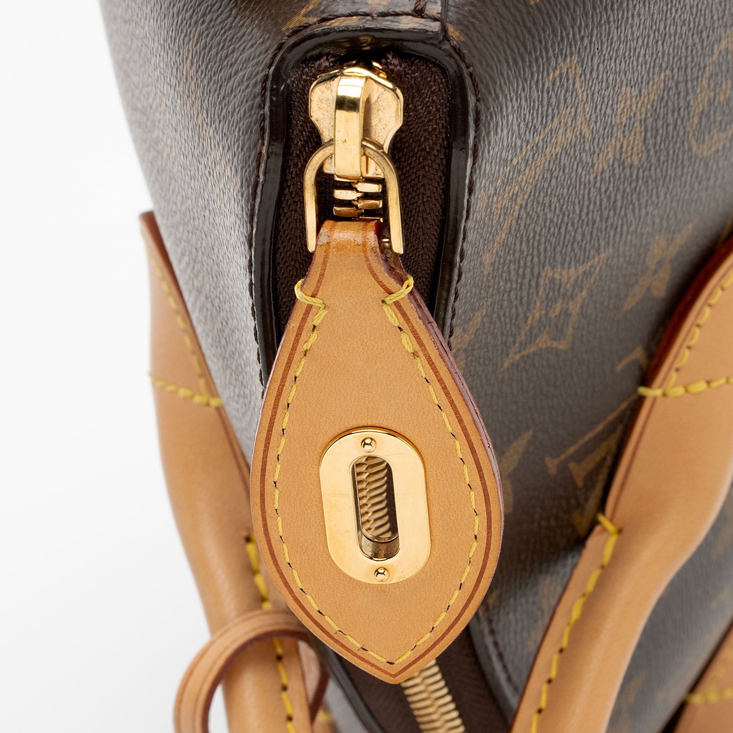 Louis Vuitton Monogram Canvas Lockit MM Satchel