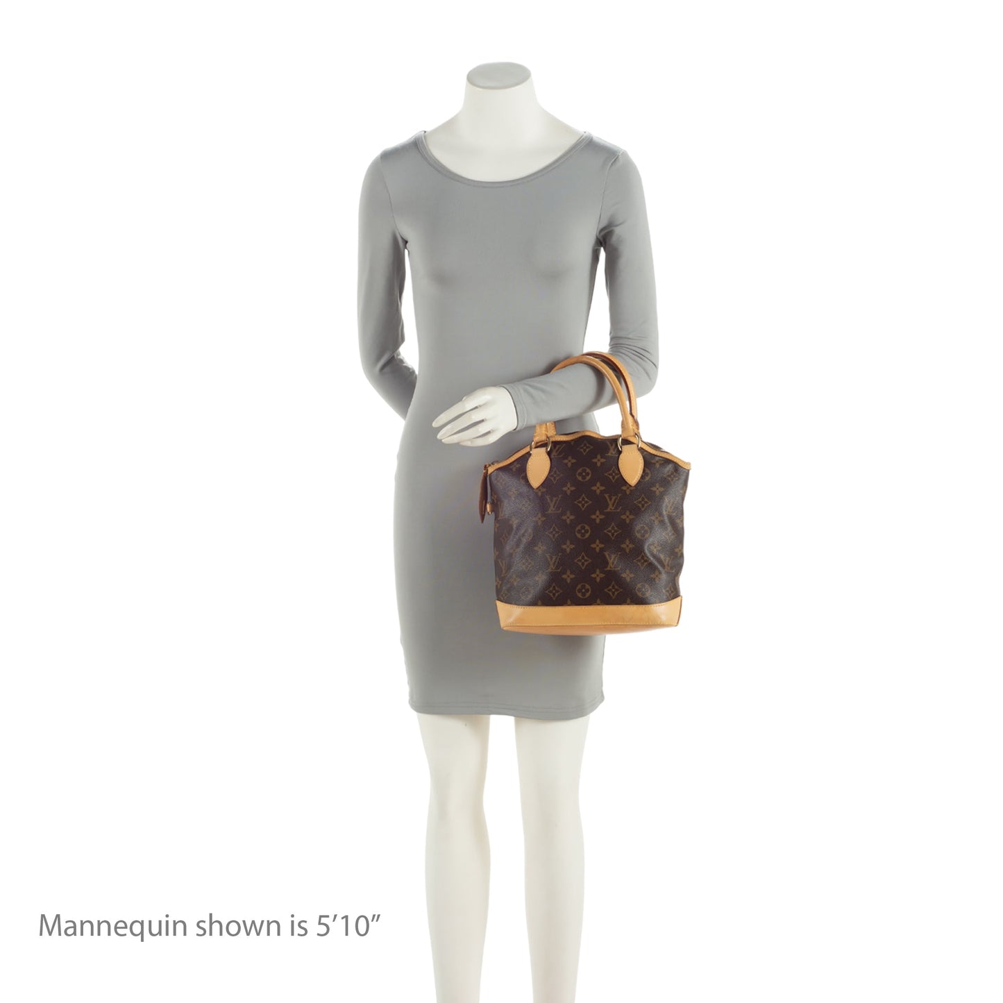 Louis Vuitton Monogram Canvas Lockit Satchel (SHF-AX2bhZ)