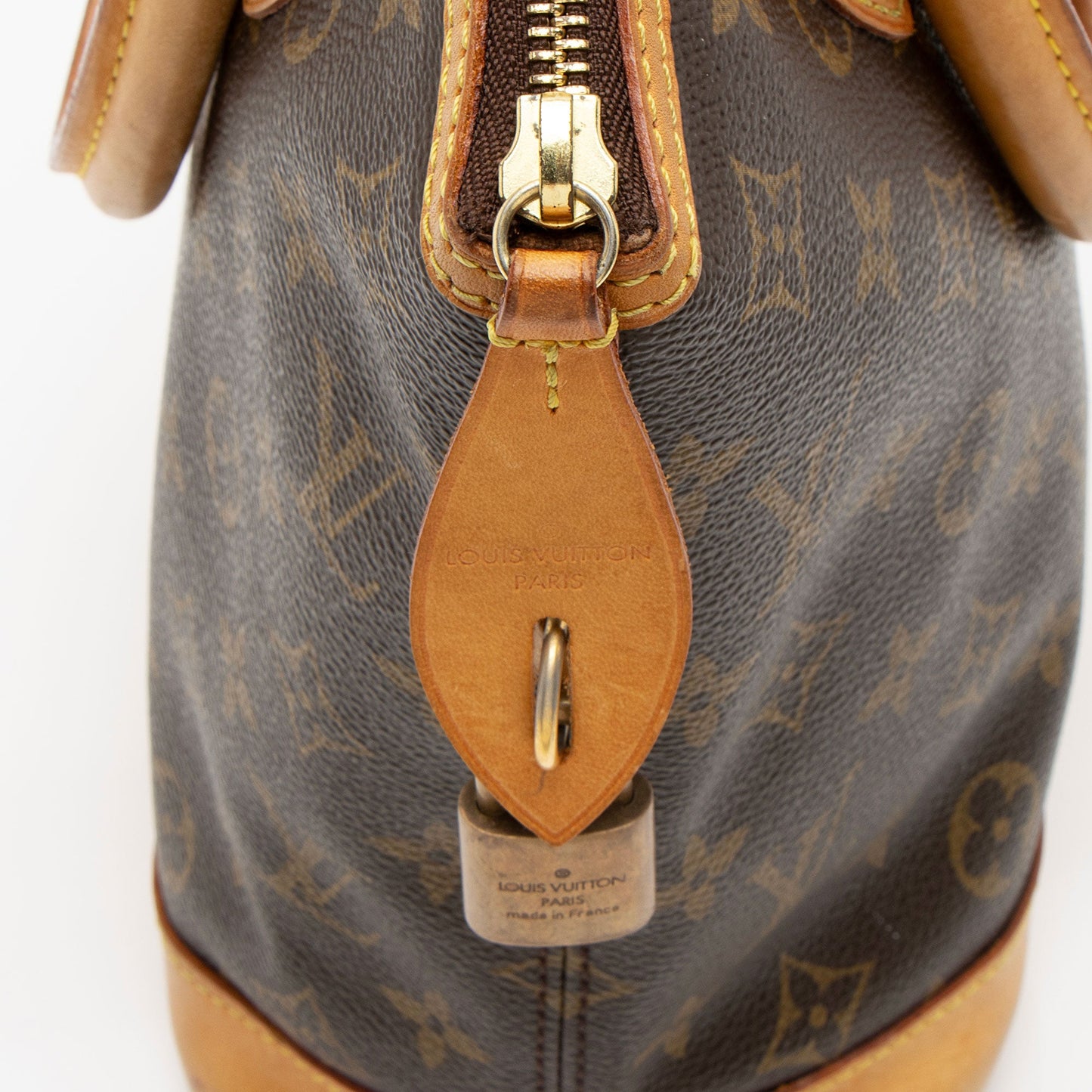 Louis Vuitton Monogram Canvas Lockit Satchel (SHF-obfKTW)