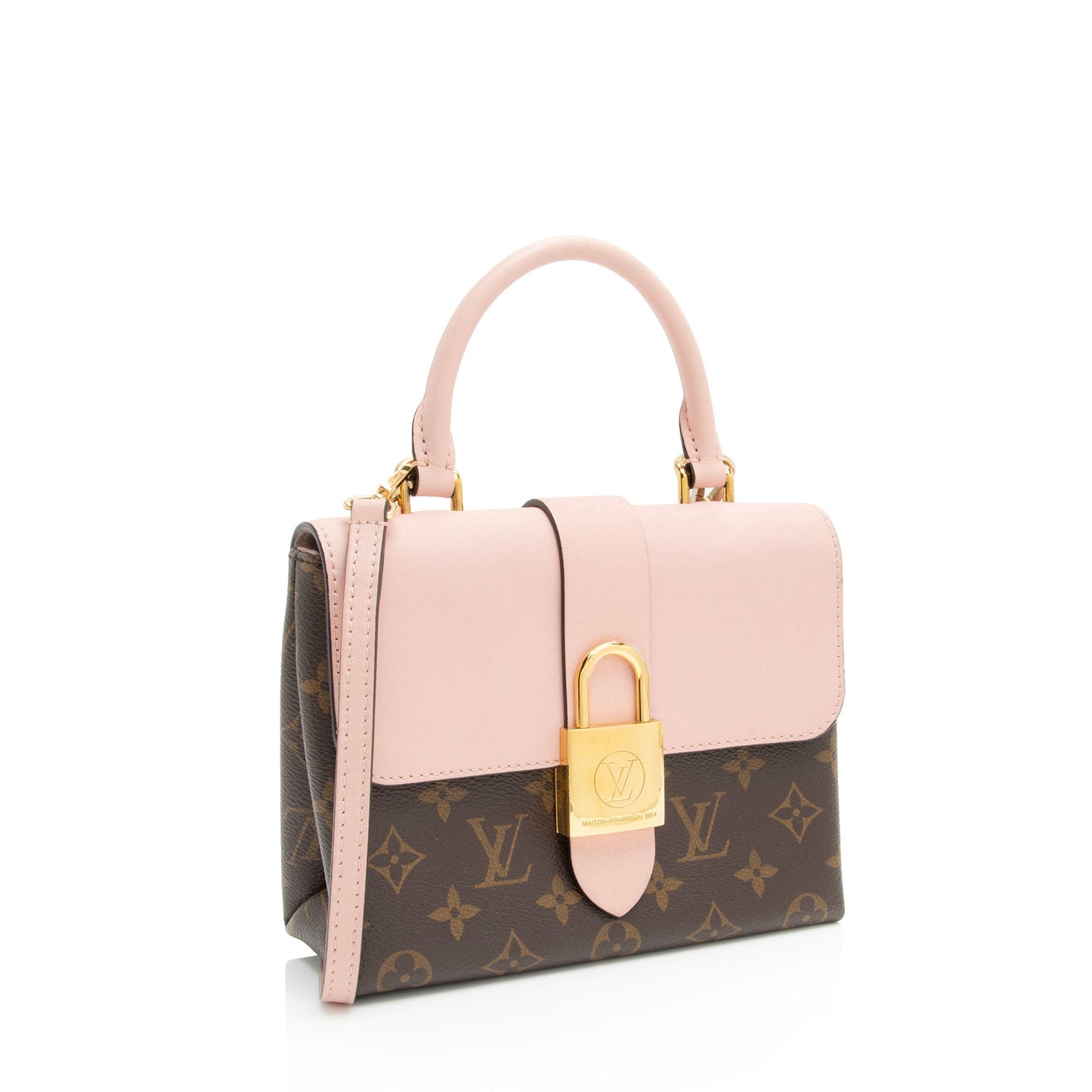 Louis Vuitton Monogram Canvas Locky BB Top Handle (SHF-akYsid)