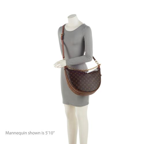 Louis Vuitton Monogram Canvas Loop Hobo (SHF-qc2piY)