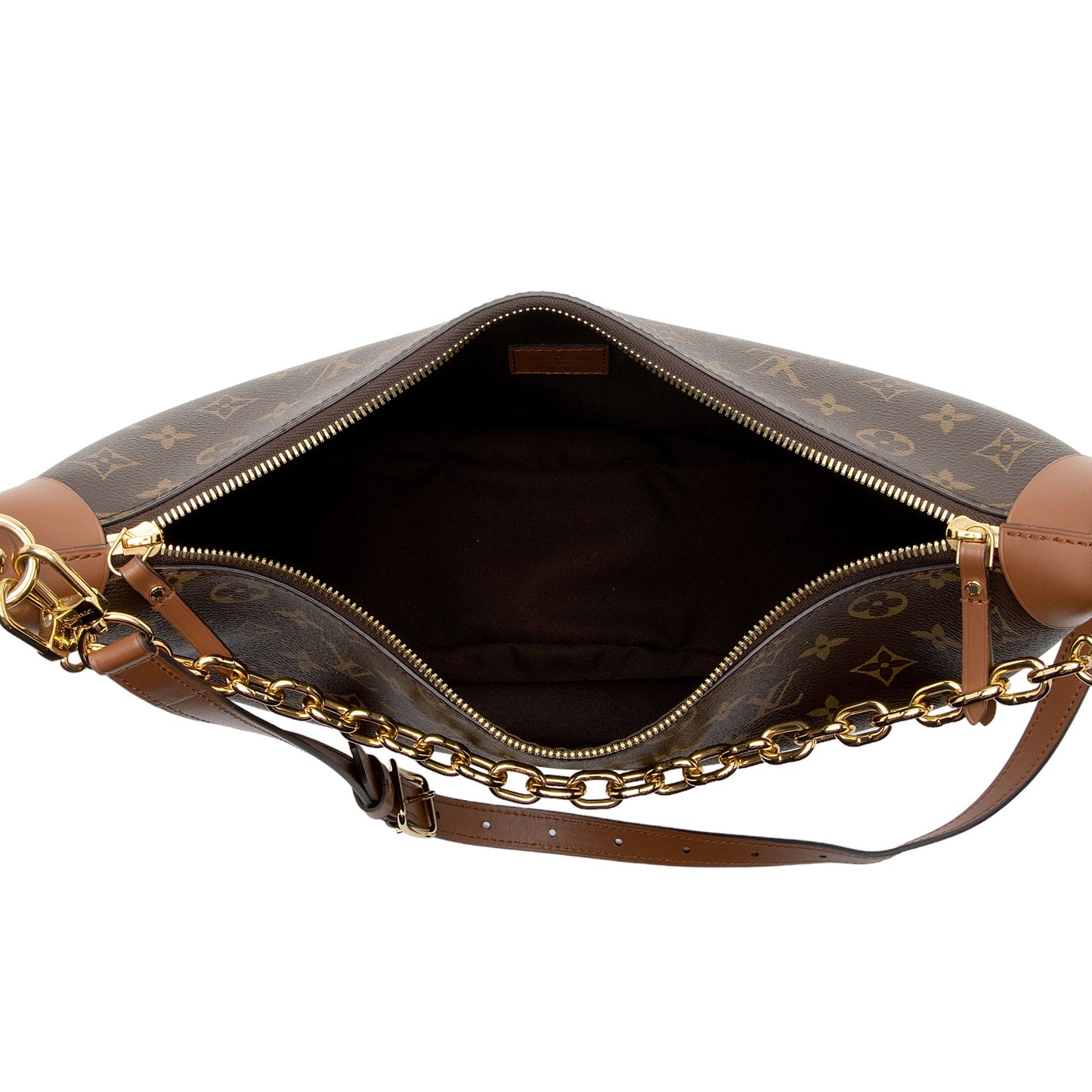 Louis Vuitton Monogram Canvas Loop Hobo (SHF-R02ZNT)