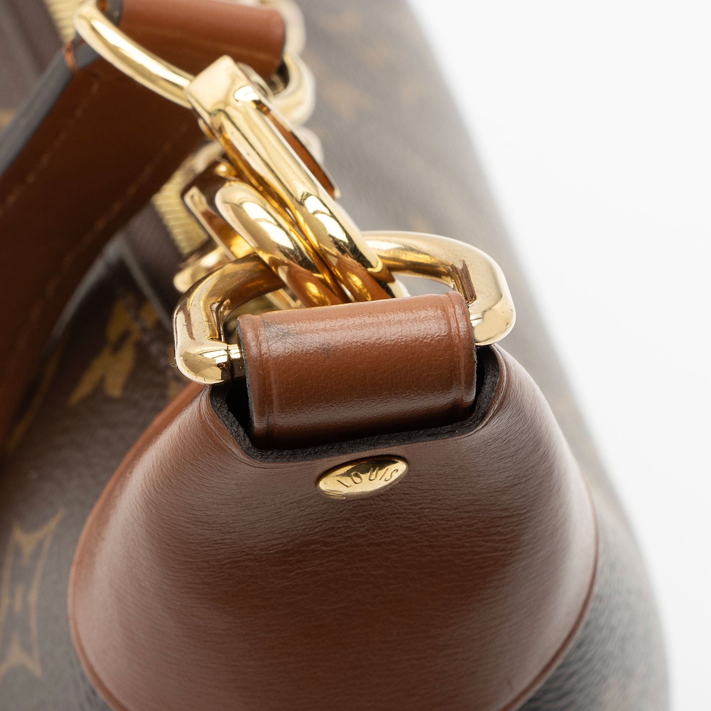 Louis Vuitton Monogram Canvas Loop Hobo (SHF-PKy8bn)