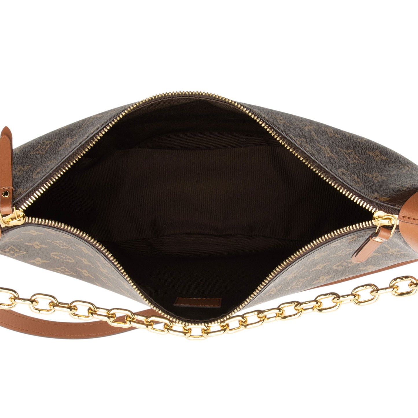 Louis Vuitton Monogram Canvas Loop Hobo (SHF-bIR43v)