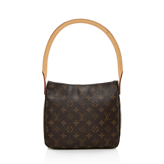 Louis Vuitton Monogram Canvas Looping MM Shoulder Bag (SHF-17160)