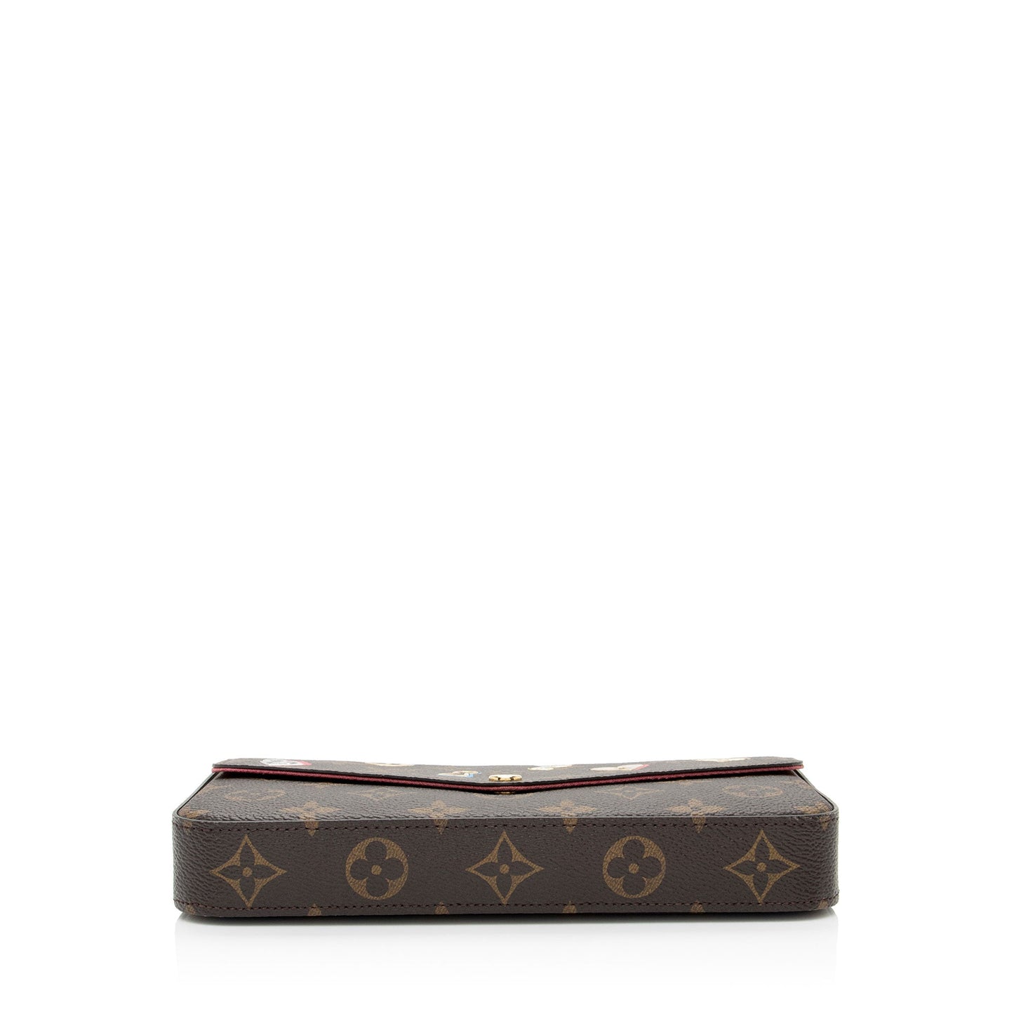 Louis Vuitton Limited Edition Monogram Canvas Love Lock Felicie Pochette