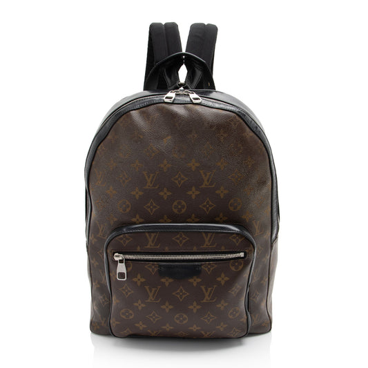 Louis Vuitton Monogram Canvas Macassar Josh Backpack -  (SHF-Y0YYV1)