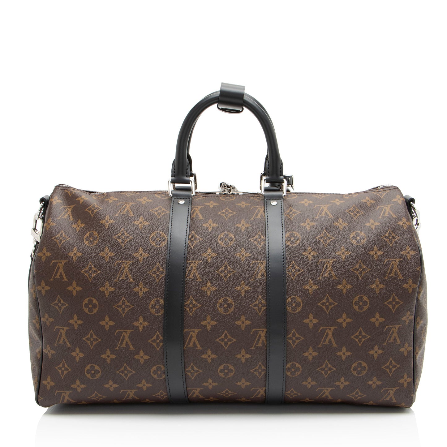 Louis Vuitton Monogram Canvas Macassar Keepall Bandouliere 45 Duffle