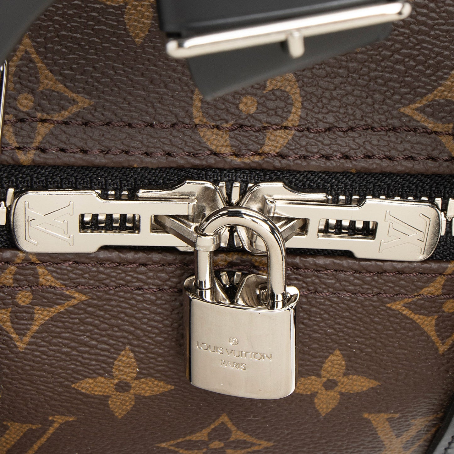 Louis Vuitton Monogram Canvas Macassar Keepall Bandouliere 45 Duffle