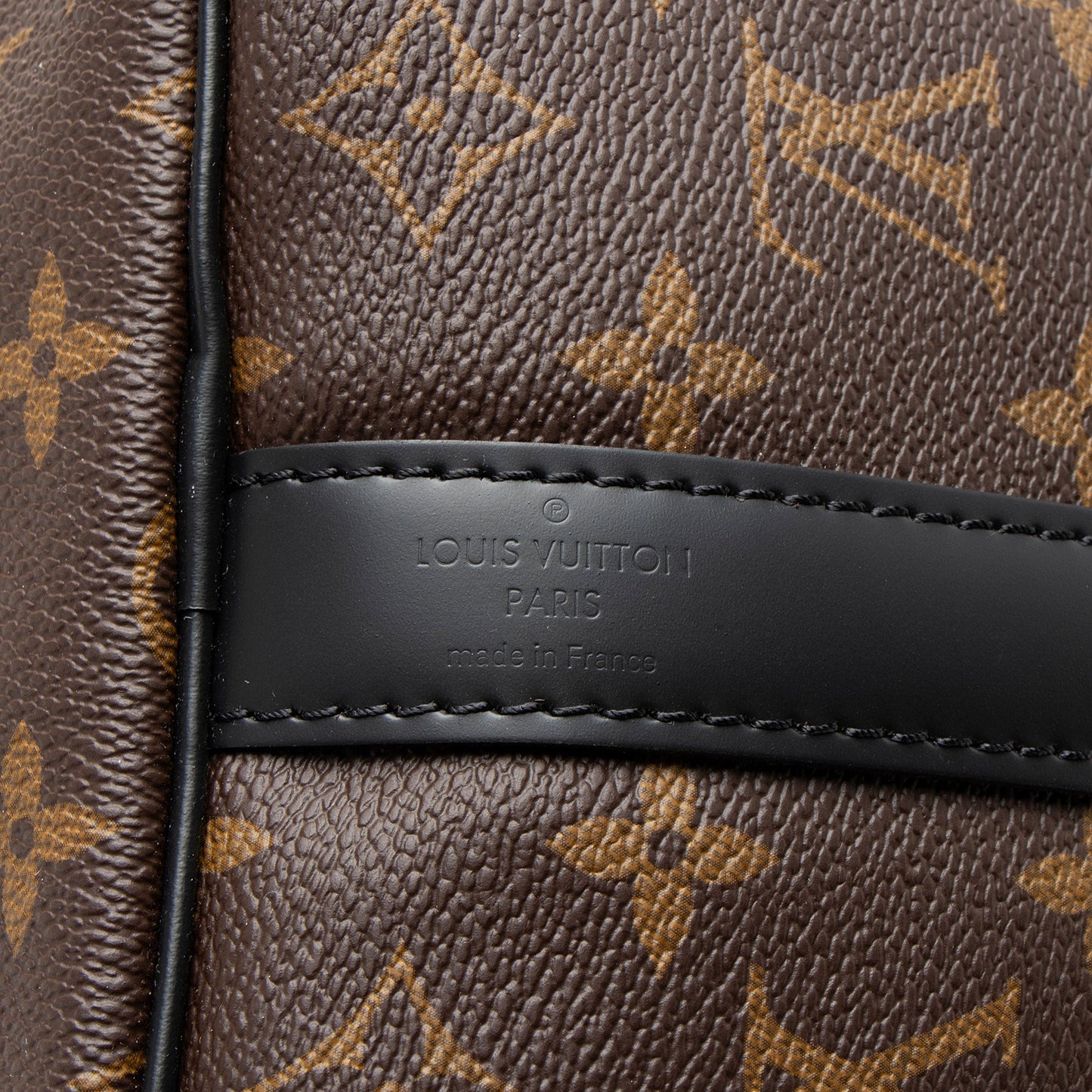 Louis Vuitton Monogram Canvas Macassar Keepall Bandouliere 45 Duffle