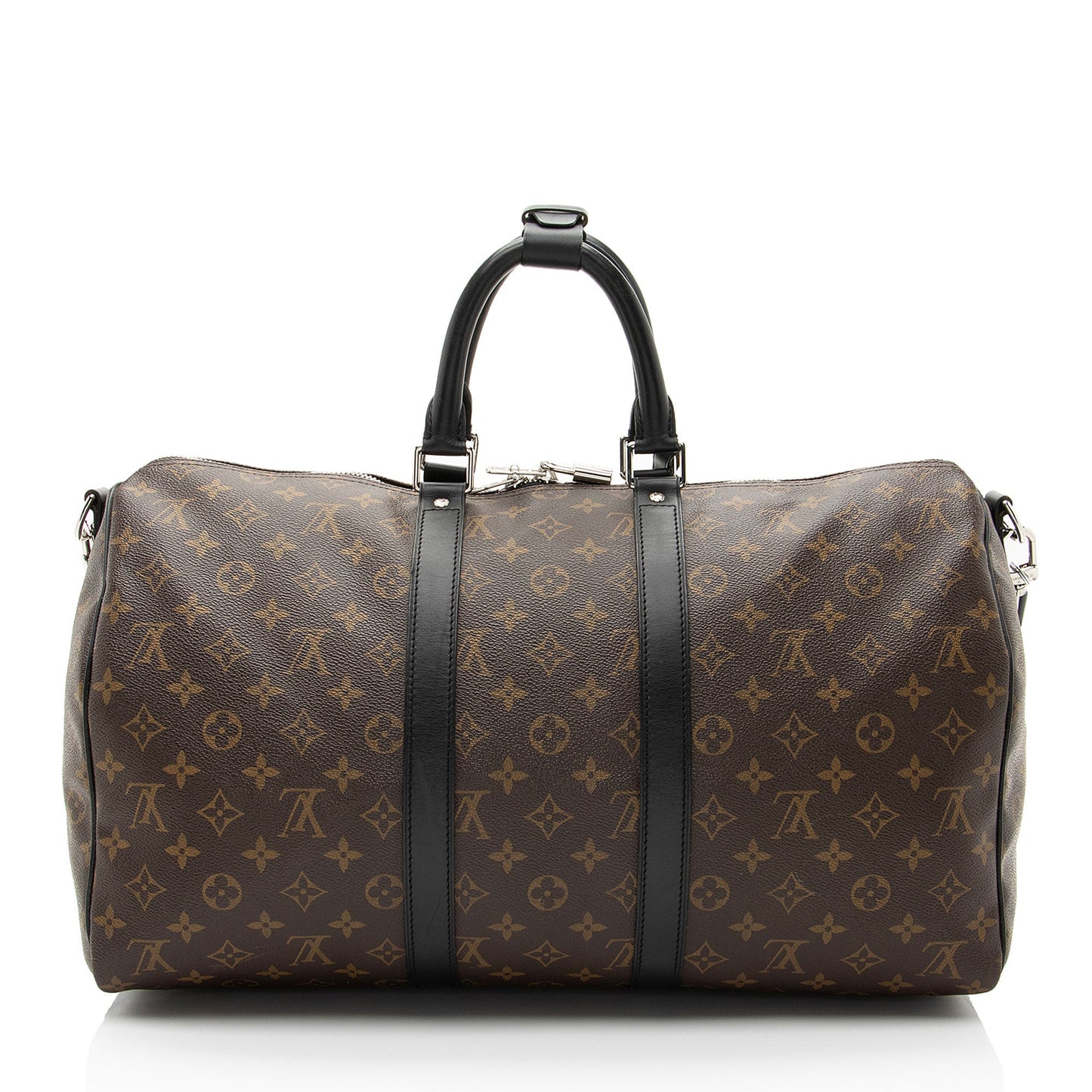 Louis Vuitton Monogram Canvas Macassar Keepall Bandouliere 45 Duffle