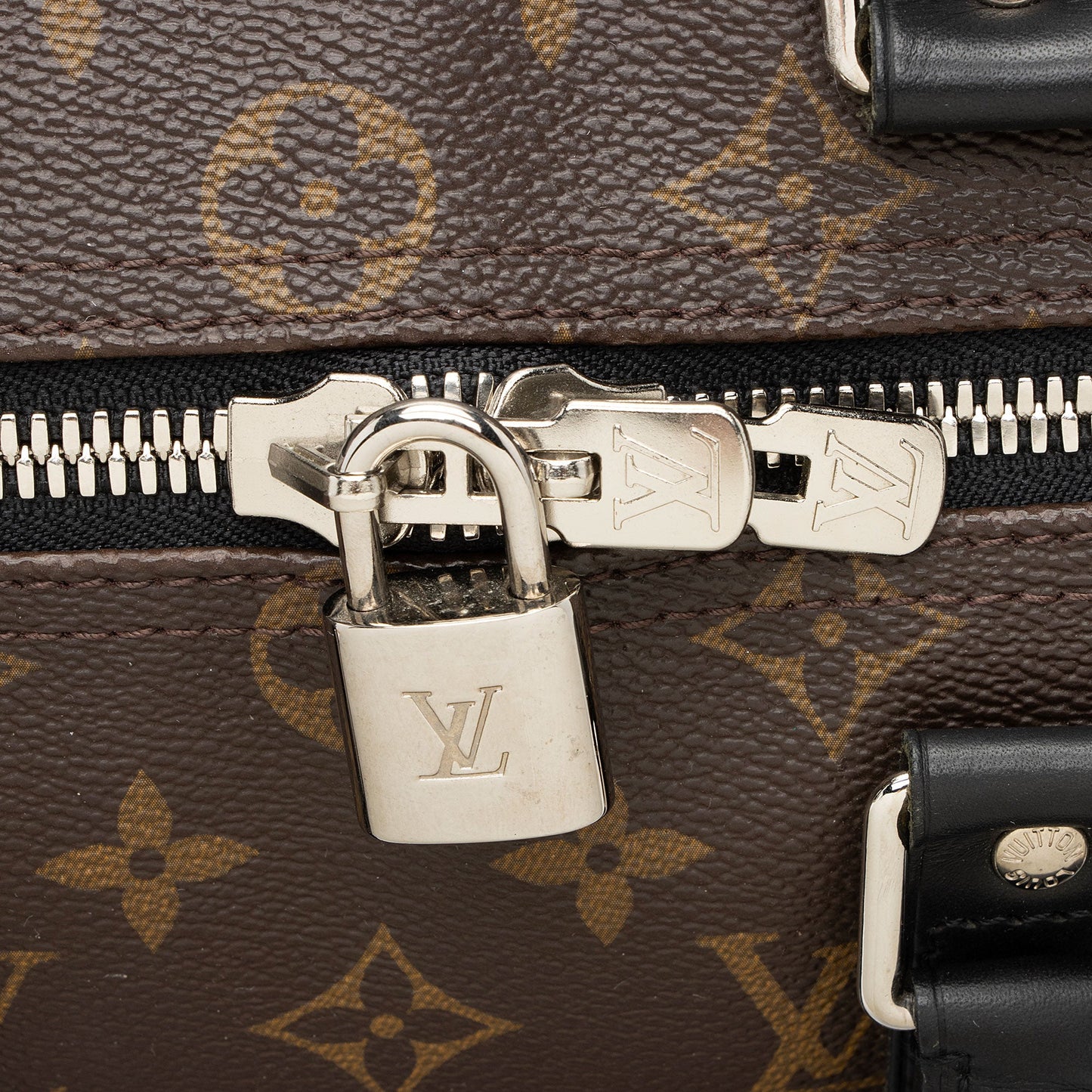 Louis Vuitton Monogram Canvas Macassar Keepall Bandouliere 45 Duffle