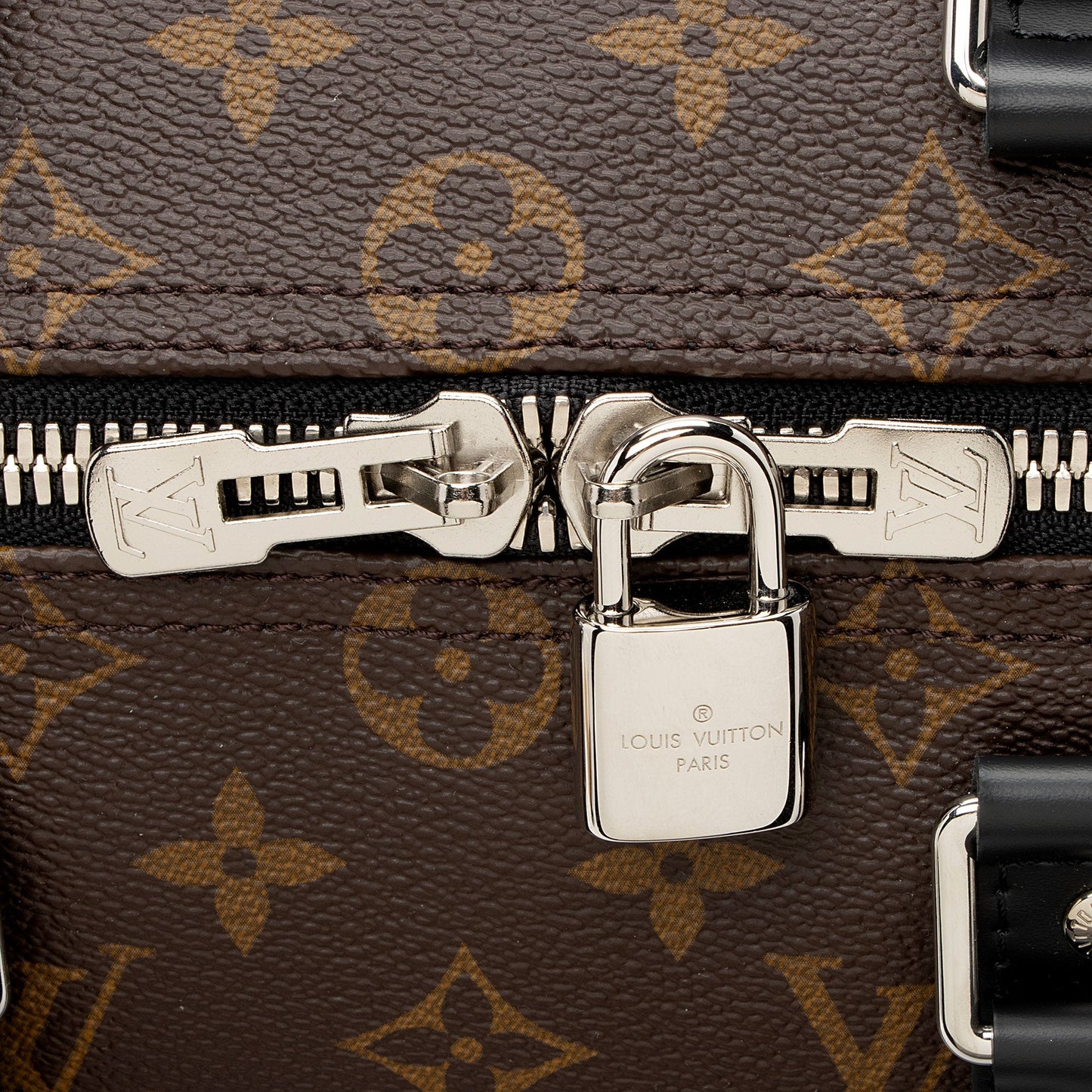 Louis Vuitton Monogram Canvas Macassar Keepall Bandouliere 45 Duffle