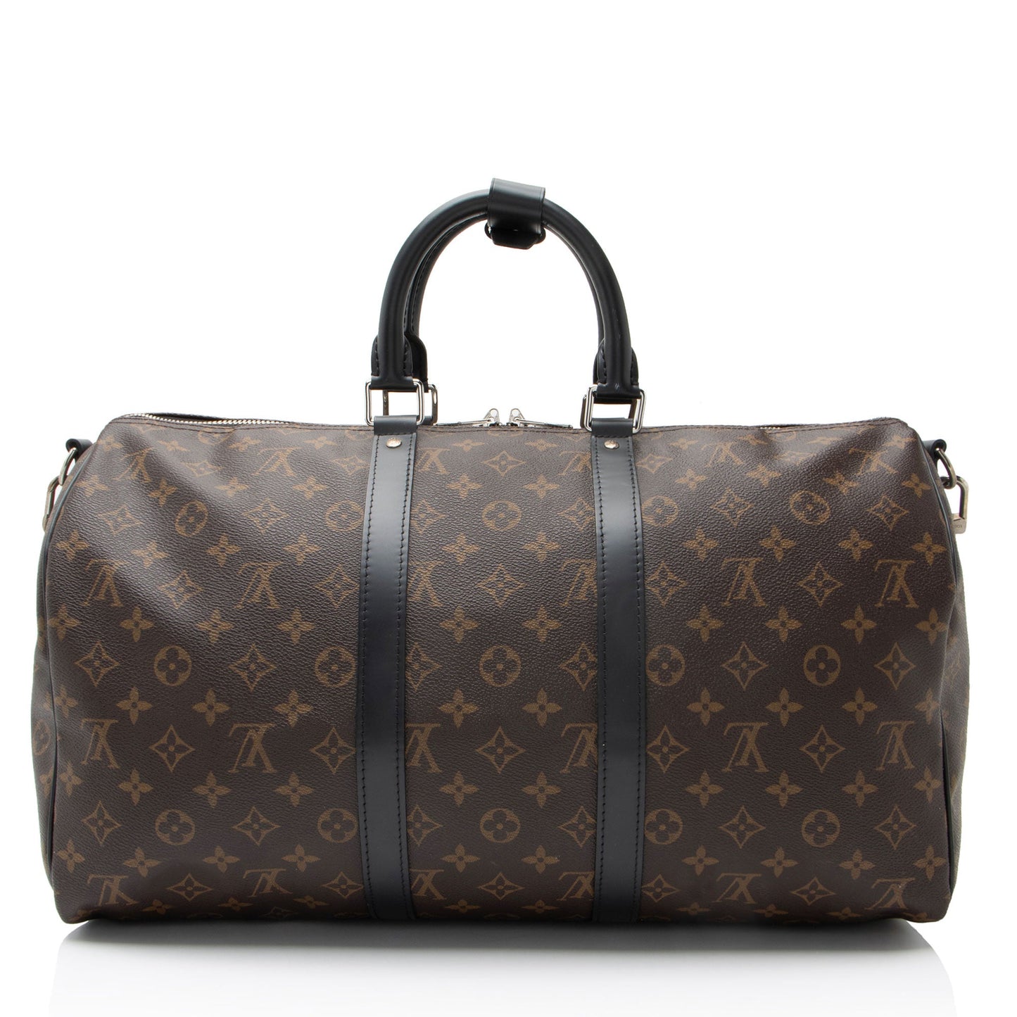 Louis Vuitton Monogram Canvas Macassar Keepall Bandouliere 45 Duffle