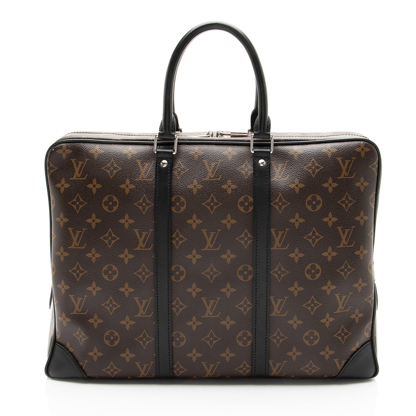 Louis Vuitton Monogram Canvas Macassar Porte Documents Voyage GM Bag
