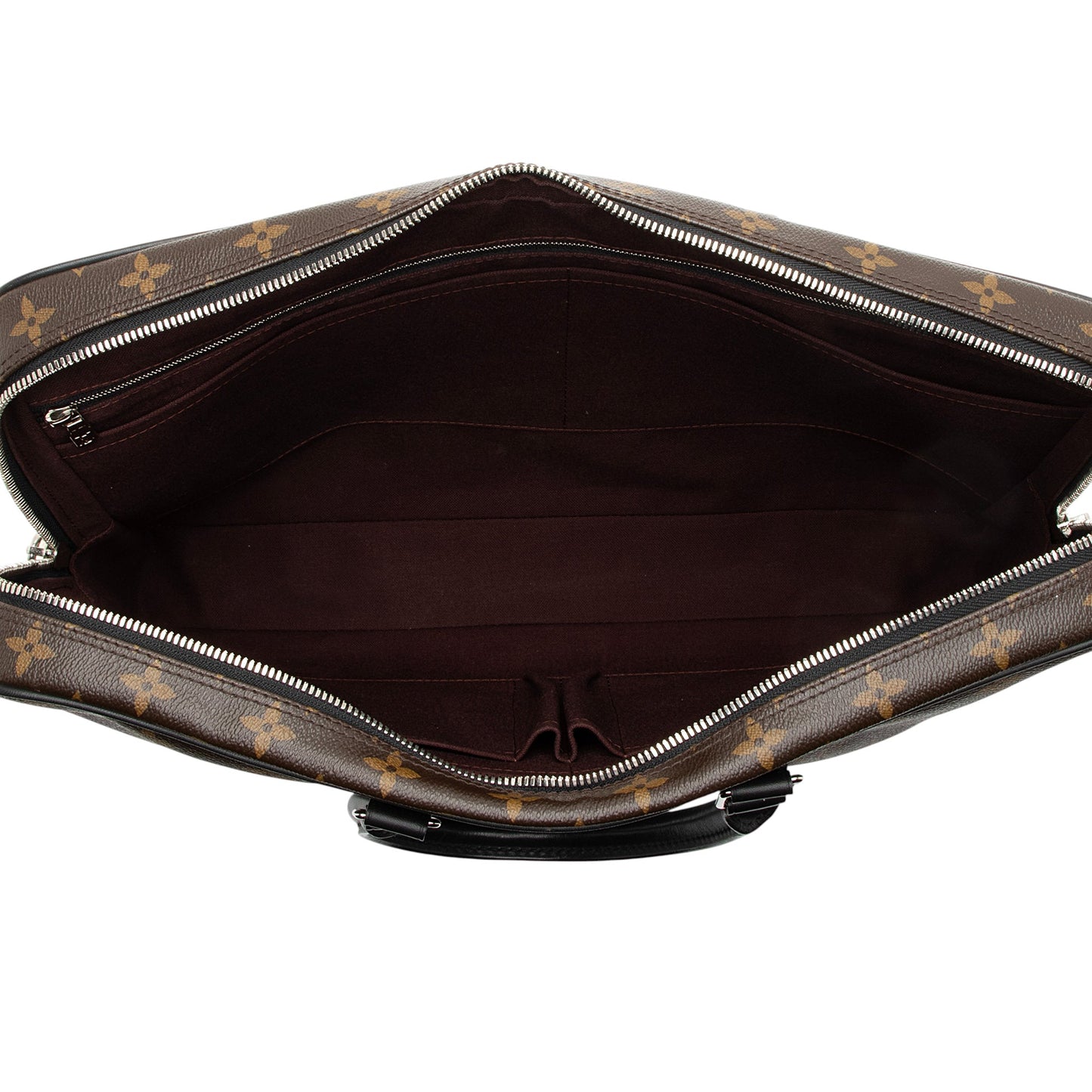 Louis Vuitton Monogram Canvas Macassar Porte Documents Voyage GM Bag