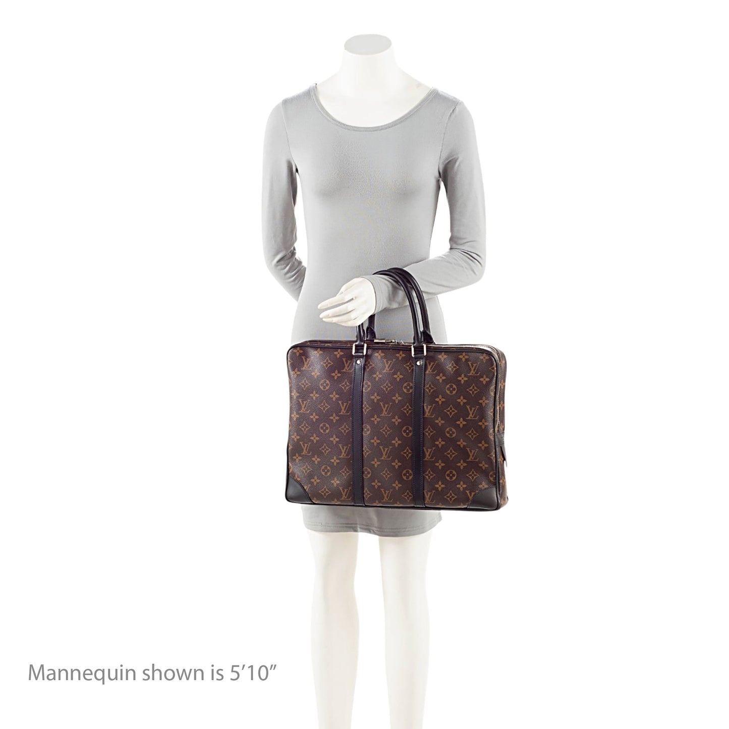 Louis Vuitton Monogram Canvas Macassar Porte Documents Voyage GM Bag